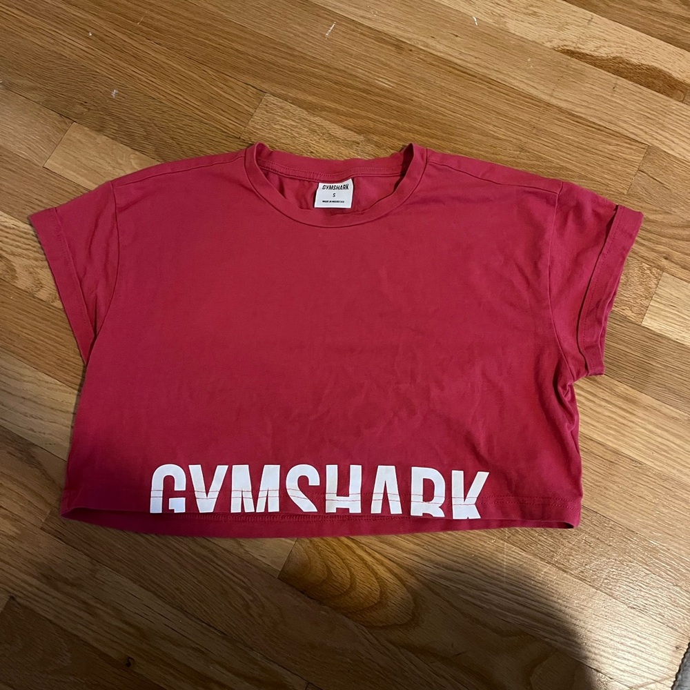 GYMSHARK FRACTION CROP TOP
